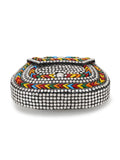 Mosaic Metal Embellished Clutch
