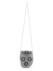Cask Metal Embellished Clutch