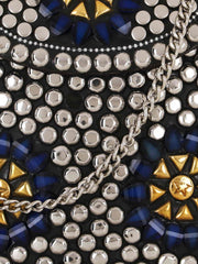 Cask Metal Embellished Clutch