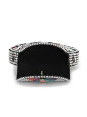 Mosaic Metal Embellished Clutch