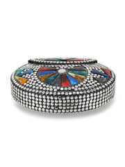 Mosaic Metal Embellished Clutch