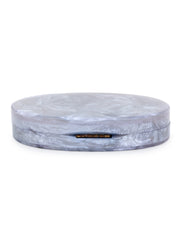 Marble Wood & Resin Box Clutch