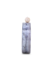Marble Wood & Resin Box Clutch