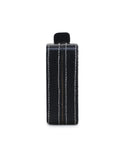 Marble Metal & Fabric Checked Box Clutch