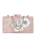 Sultana Floral Embellished Resin Clutch