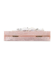 Sultana Floral Embellished Resin Clutch