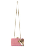 Sultana Floral Embellished Resin Clutch
