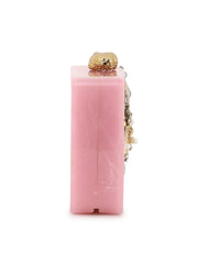 Sultana Floral Embellished Resin Clutch