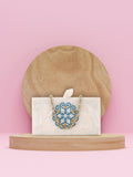 Sultana Mandala Printed Resin Clutch