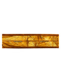 Pitch Textured Resin Clutch Mustard