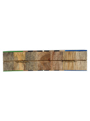 Balk Geometric Wooden Clutch Multi