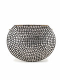 Mosaic Metal Embellished Clutch