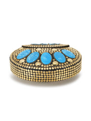 Mosaic Metal Embellished Clutch