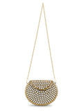 Mosaic Metal Embellished Clutch