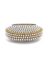 Mosaic Metal Embellished Clutch