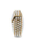 Mosaic Metal Embellished Clutch