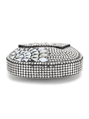 Mosaic Metal Embellished Clutch