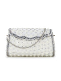 Mosaic Metal Embellished Clutch