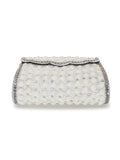 Mosaic Metal Embellished Clutch