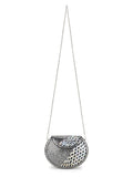 Mosaic Metal Embellished Clutch