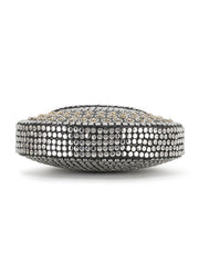 Mosaic Mosaic Embellished Metal Clutch