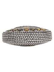 Jewel Mosaic Metal Clutch