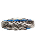 Jewel Mosaic Metal Clutch