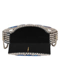 Jewel Mosaic Metal Clutch
