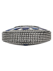Jewel Mosaic Metal Clutch