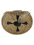 Jewel Mosaic Metal Clutch