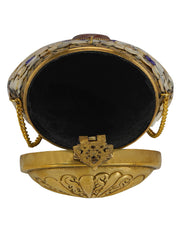 Cask Mosaic Metal Clutch