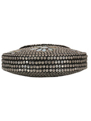 Jewel Mosaic Metal Clutch