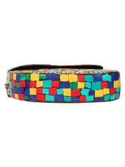 Spiffy Mosaic Metal Clutch