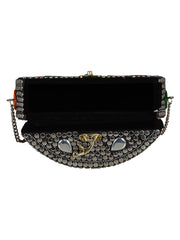 Gala Mosaic Metal Clutch