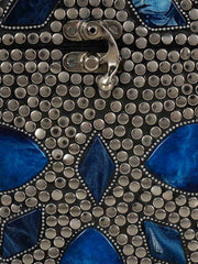 Gala Mosaic Metal Clutch