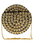 Gala Mosaic Metal Clutch