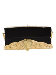 Hasp Mosaic Metal Clutch