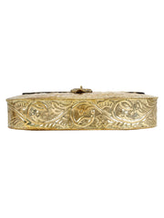 Hasp Mosaic Metal Clutch