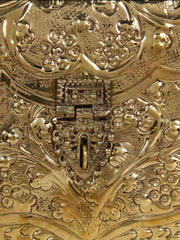 Hasp Mosaic Metal Clutch