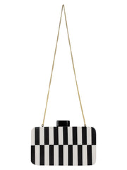 Piano Wooden Clutch