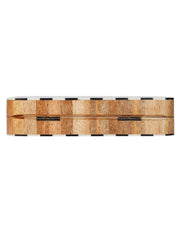 Piano Wooden Clutch