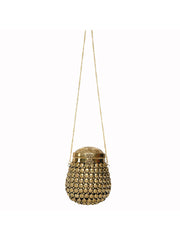 Cask Mosaic Metal Clutch