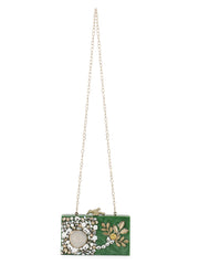 Sultana Stone Work Embellished Resin Clutch
