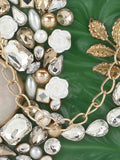 Sultana Stone Work Embellished Resin Clutch