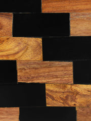 Balk Checked Wooden Clutch