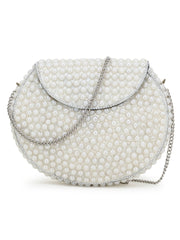 Mosaic Metal Box Clutch
