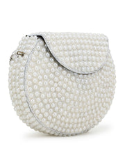 Mosaic Metal Box Clutch