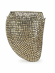 Mosaic Metal Box Clutch