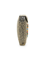 Mosaic Metal Box Clutch