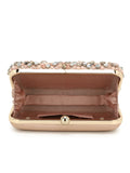 Adorn Embellished Satin Clutch